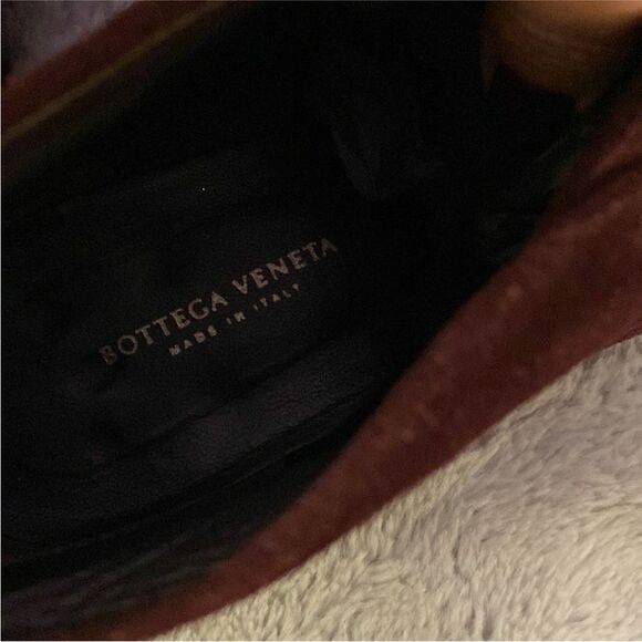 Bottega Veneta  Burgundy Suede Chukka Boots, US5 - Picture 7 of 9